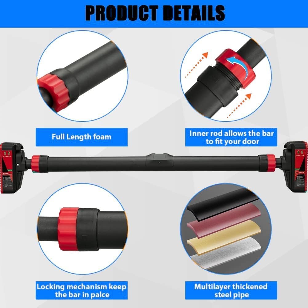 Pull Up Bar for Doorway, Stren - Pull Up Bar review and price