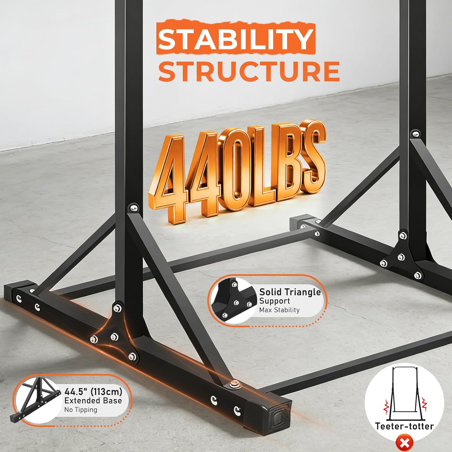 Outdoor Adjustable Chin-Up Bar - Pull Up Bar review and price