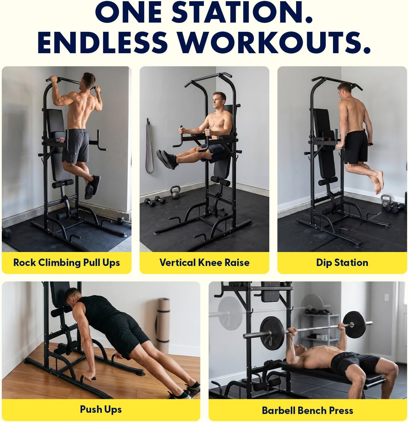 All-in-One Power Tower Pull-Up - Pull Up Bar review and price
