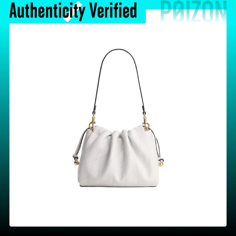 COACH Faye Sheepskin Shoulder  - Chalk Bag review and price
